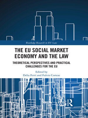 cover image of The EU Social Market Economy and the Law